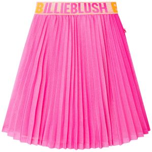 Billieblush Neon Pink Glitter Pleated Skirt
