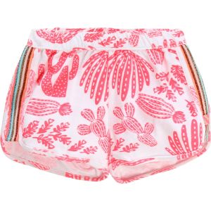 Billieblush Pink Cactus Pattern Cotton Towelling Shorts