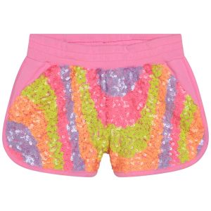 Billieblush Girls Mult-Coloured Sequinned Shorts