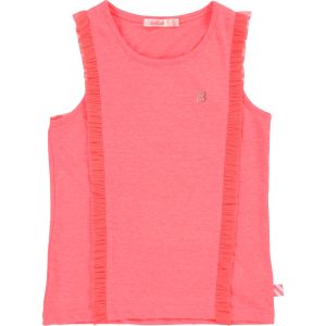 Billieblush Girls Bright Pink Sleeveless Vest T-Shirt