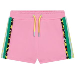 THE MARC JACOBS Pink Cheetah Print Jersey Shorts
