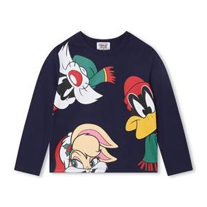 MARC JACOBS Navy Cotton WS23 Looney Tunes Top