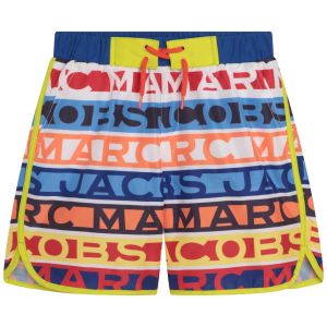 MARC JACOBS Boys Multicolour Logo Swim Shorts