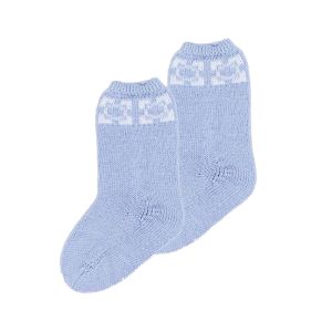 Rahigo Boys Blue/White Patterned Socks