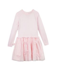 LILI GAUFRETTE Girl's Pink Laurie Cotton Dress