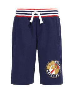 Moschino Boy&#039;s Navy Shorts SS24