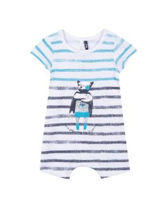 3Pommes Striped Cotton Baby Shortie