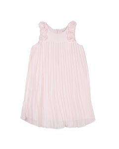 Lili Gaufrette Girl's Pale Pink Chiffon Dress