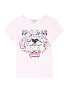 Kenzo Kids Girl's Pink Tiger T-Shirt