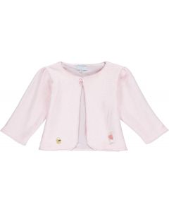 Mini-La-Mode Baby Girls Pink Flopsy Bunny Jacket