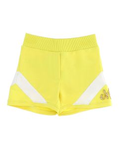 Monnalisa Yellow Jersey Shorts
