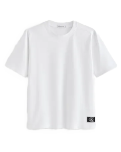Calvin Klein White Pique T-Shirt SS24
