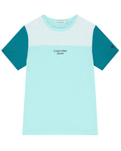 Calvin Klein Boys Color Block T- Shirt SS24
