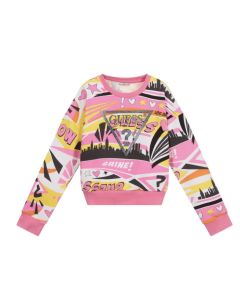 Guess Girls Bright Pink Sweatshirt