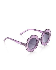 Monnalisa Beach Purple Flower Sunglasses