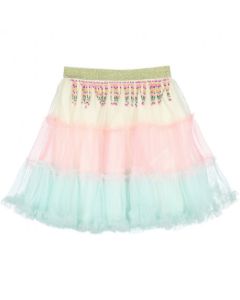 Girls Multi Coloured Tulle Skirt