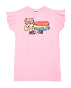 Moschino Kid Girls Pink Logo Sunglasses Dress