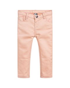 3Pommes Girl's Peach Glittery Trousers