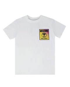 Moschino Kid White Hologram T-Shirt