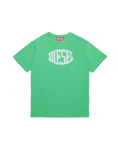 Diesel Green Embossed Logo T-Shirt SS24