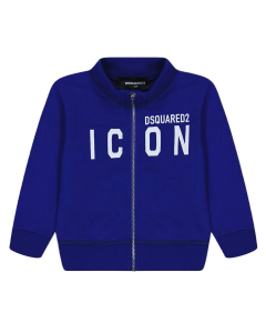 Dsquared2 Baby Blue Icon Zip-Up SS24