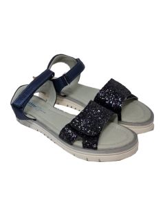 Richter Girls Atlantic Blue Sandals With White Sole