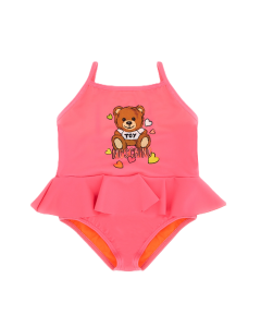 Moschino Baby Girl Teddy Bear Swimsuit SS24