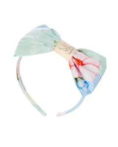 Balloon Chic Pastel Floral Bow Hairband