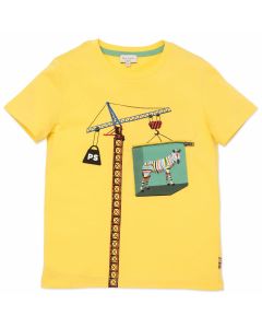 Paul Smith Junior Yellow Crane T-Shirt