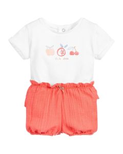 Absorba Baby Girl's 2 T-Shirt And Shorts Set