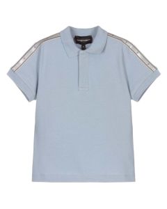 Emporio Armani Pale Blue Polo Shirt