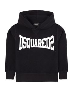 DSQUARED2 Black Stretched Logo Sweatshirt