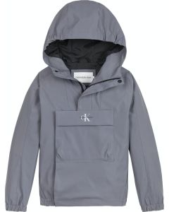 Calvin Klein Boys Grey Monogram Jacket
