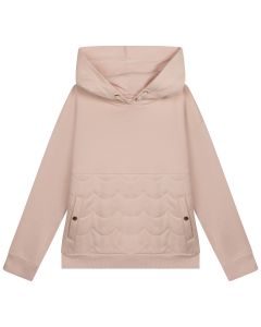 Chloé Girls Pink Scalloped Hooded Top