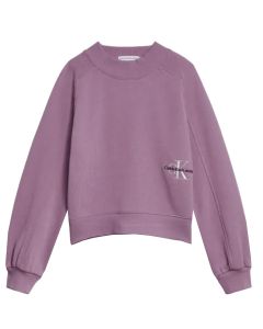 Calvin Klein Girls Dusky Pink Monogram Sweater