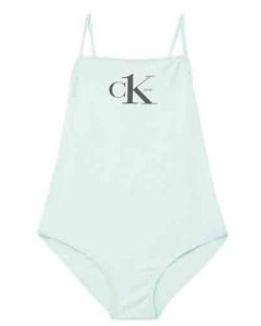 Calvin Klein Girls Mint Swimsuit