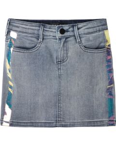 DKNY Teen Blue Denim Mini Skirt