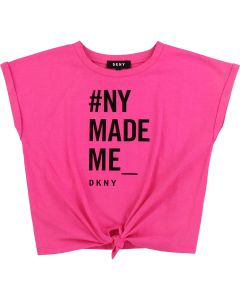 DKNY Neon Pink Logo T-Shirt