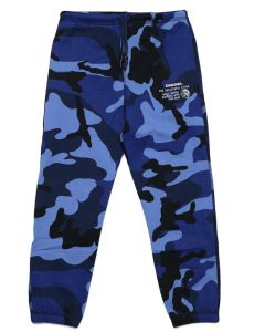 Diesel Blue Camouflage Joggers