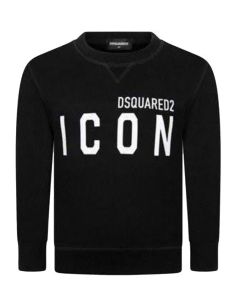 DSQUARED2 ICON Black Logo Sweater