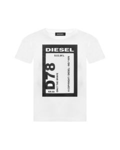 Diesel White 78 Logo T-Shirt