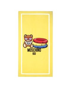 Moschino Kid  Yellow Logo Sunglasses Towel 
