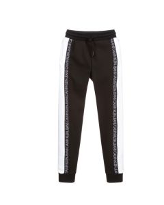 Calvin Klein Jeans Black & White Taped Logo Joggers