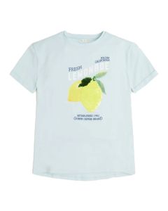 Guess Older Girls Lemon Sequin T-Shirt