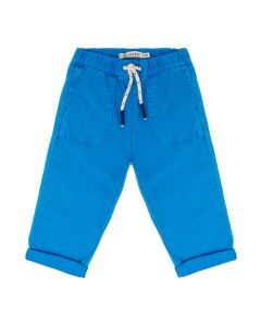 Billybandit Boy's Blue Soft Cotton Trousers