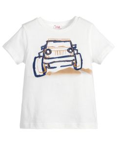 IL Gufo Boy's 4x4 Print T-Shirt