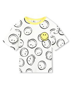 MARC JACOBS Ivory Smiley Face T-Shirt