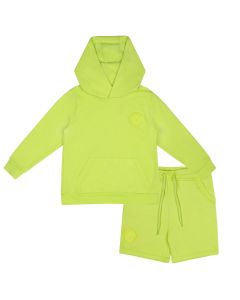 Mitch &amp; Son &#039;Walter&#039; Lime Green Hooded Sweatshirt And Short Set
