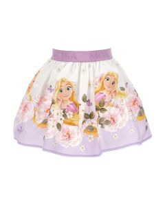 Monnalisa White and Lilac Rupunzel Skirt