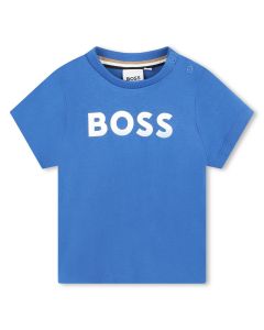 BOSS Baby Boys NS24 Electric Blue Cotton T-Shirt